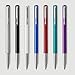 PARKER Vector Rollerball Pen, Black with Chrome Trim, Medium Point, Blue Ink, Gift Box