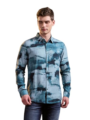 Image of THE BEAR HOUSE Men's Multi-Color Cotton Checked Flannel Overshirt