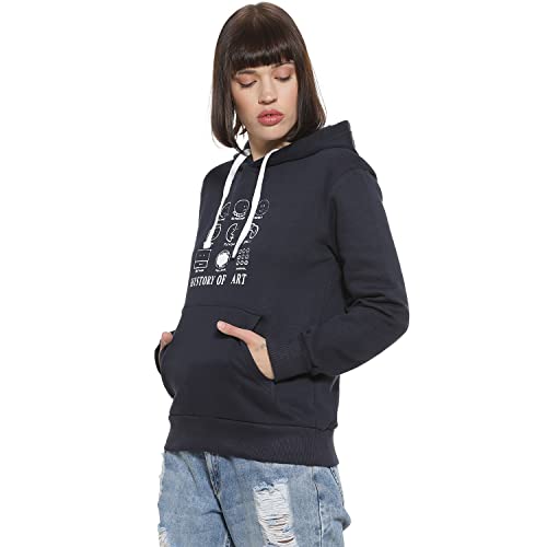 Image of PINACOLADA Women's Cotton Printed Hoodie