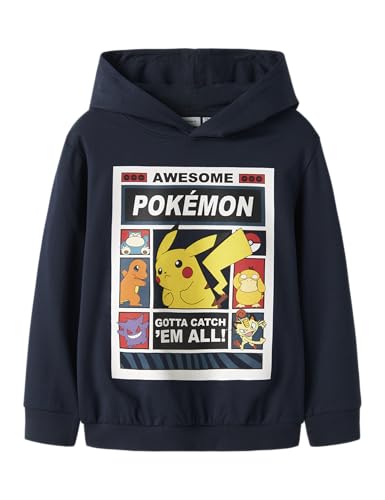 NAME IT Nkmdu Pokemon Nreg SWE Wh Bru Noos Sky, Blazer Bleu Marine, 116 Garçon