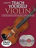 Step One: Teach Yourself Violin Course: A Complete Learning System Book/3 CDs/DVD Pack