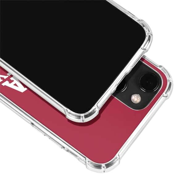 Skinit Clear Phone Case Compatible with iPhone 13 - Officially Licensed Indiana University Hoosiers Design
