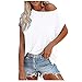 T-Shirt de Poche Tops Femmes Blouse Solide Casual Short-Sleeve Poitrine Couleur Loose T-Shirts pour Femmes Pack De Coton Chemise Manches Longues