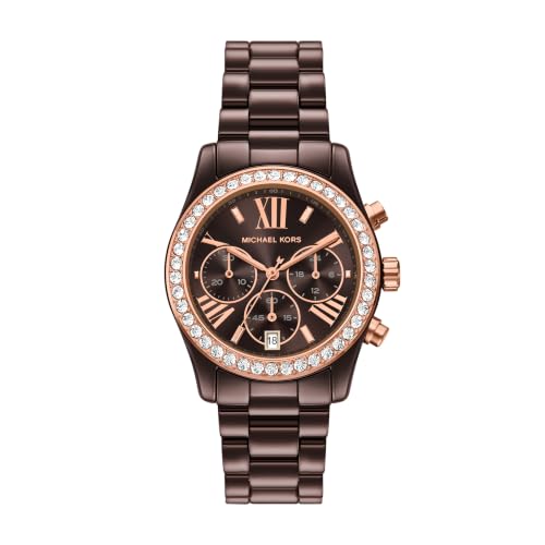 Image of Michael Kors Lexington Women's Watch, Stainless Steel Bracelet or Leather Watch for Women