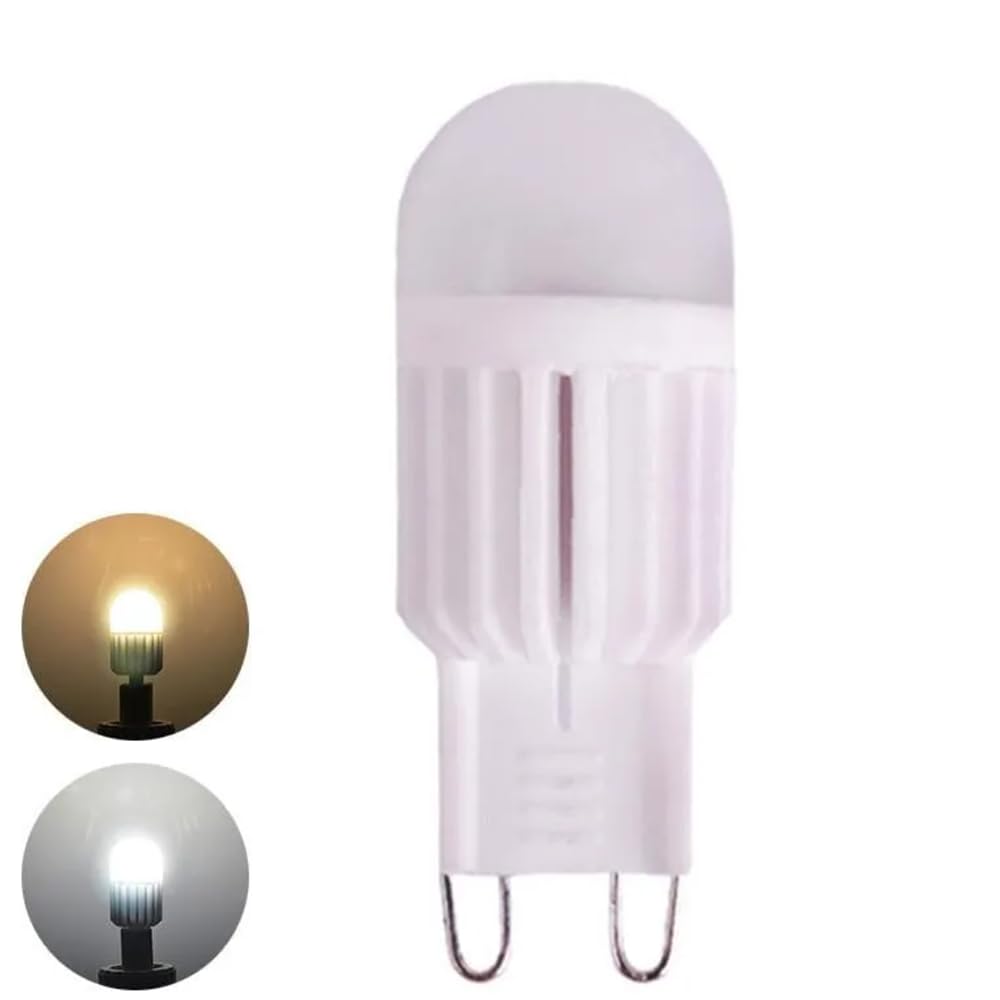 Warm white,YNiuniunny 8 Szt. Żarówka LED 3W 220V G9 Lampa Kukurydziana Żyrandol Do Dekoracji Sypialni W Domu I Salonie