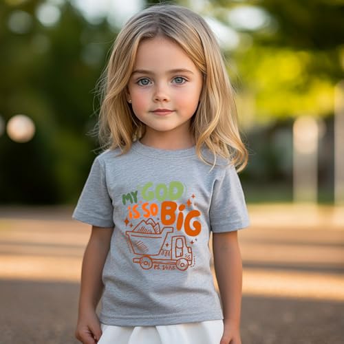 Image of Kids Christian Shirt Toddler Created with a Purpose Shirt Boys Girls Bible Verse Religious Clothes 2-7 Years