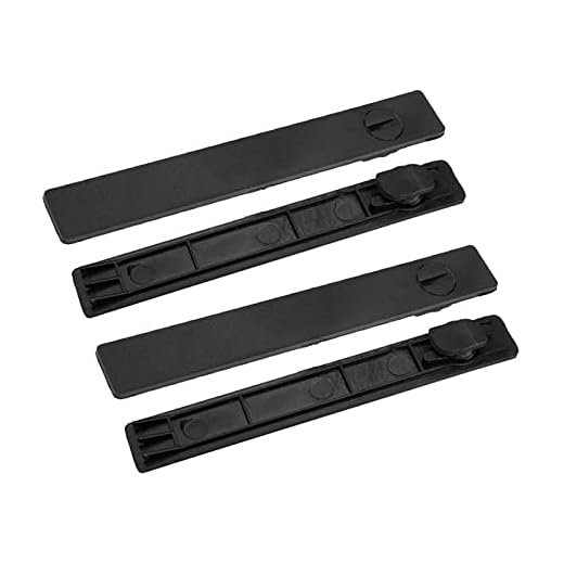 FangH 4PCS Takräcke Trimskydd Fit för FORD FOCUS MK2 2005-2012 Biltillbehör Rackgjutningsskydd Ny (Color : Black)