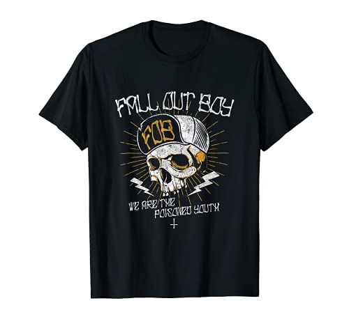 Fall out boy - poisoned youth skull t-shirt