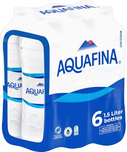 Aquafina Drinking Water 6-Pack 1.5 Litre