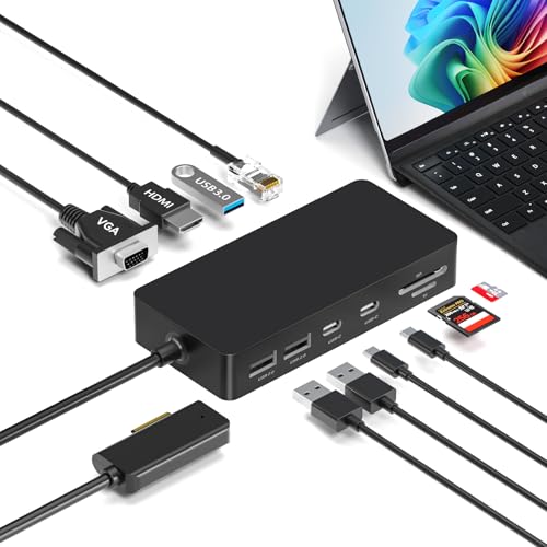 Estación de acoplamiento Surface elimina cortes de internet mediante puerto Ethernet estable