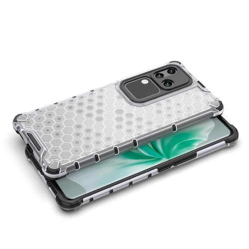 Image of Glasgow Back Case Cover Designed for [ Vivo V30 Pro 5G / V30 5G ] (Stylish Look | Shock Proof) - Transparent