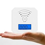 Carbon Monoxide Detector,CO Monitor Alarm Detector Battery Powered,CO Detector with LCD Digital Disp