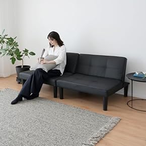 ソファベッド　セミダブル　ローソファ　フロアソファ　1台3役　新品　送料込み 23160009_5.jpg