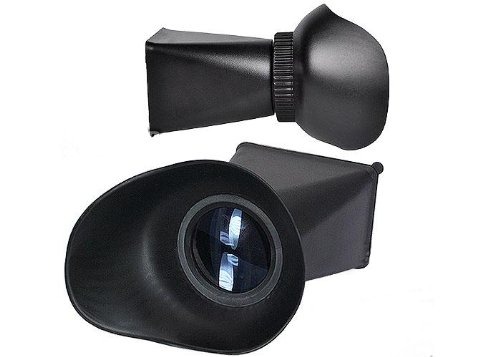 Staffa magnetica da 4 mm. Il mirino è montato sulla fotocamera con l'uso di una staffa magnetica. La staffa deve essere fissata con una cinghia stretta di nastro. Poiché il mirino è dotato di quattro magneti sul lato di montaggio, può essere facilmente e rapidamente staccato dalla fotocamera.