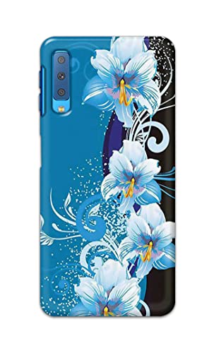 Image of PRINTFIDAA Beautiful Floral Design Printed Designer Hard Case for Samsung Galaxy A7 (2018), SM-A750F /DS, SM-A750G, SM-A750FN /DS Back Cover -(e) RPM1006