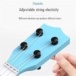 Herklotzn Jouet UkuléLé Ukulele pour Les DéButants Guitare Ukulele pour Les Enfants ÉDucatif Jouet pour Instrument de Musique Mini Mignon Ukulele, Bleu - Les Beatles, Paul McCartney, John Lennon, RIngo Starr, George Harrison Herklotzn Jouet UkuléLé Ukulele pour Les DéButants Guitare Ukulele pour Les Enfants ÉDucatif Jouet pour Instrument de Musique Mini Mignon Ukulele, Bleu – Image 5