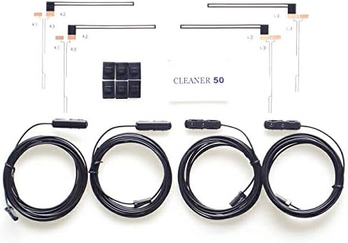 Amazon お急ぎ便 対応 ケンウッド Mdv L500 前期 純正 地デジ フィルム アンテナ コード Set J43 ワンセグ 地デジアンテナ 車 バイク