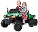 Produktbild Actionbikes Motors Kinder Elektroauto A730 UTV - 4 x 35 Watt Motor - 2 Sitzer - Eva Vollgummireifen - 2,4 Ghz Fernbedienung (Grün/Gelb)