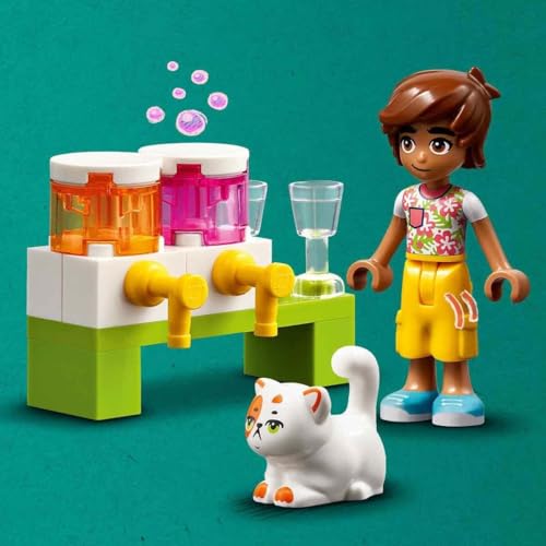 Image of LEGO Friends Hot Dog Food Truck Toy Set with Mini-Dolls 42633