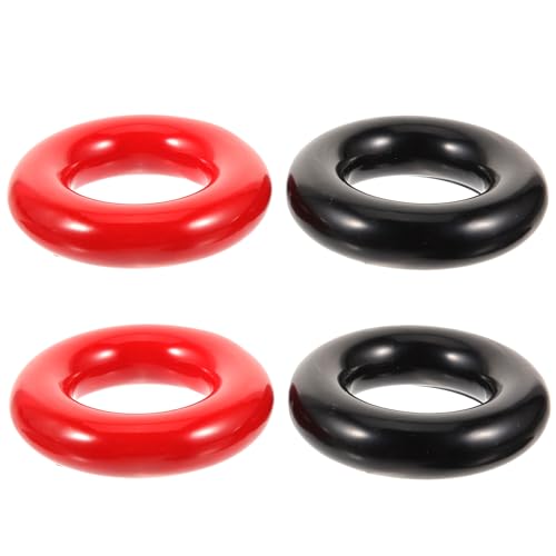 ibasenice 4 Pcs Golfing Weighted Swing Rings Training Accessories with Colors for Golf Club Swing Practice and Strength Training