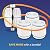 AquaBliss SF500 HD HEAVY DUTY High Output Shower Filter - Chrome - Plus 3 Extra SFC500 Filter Cartridges
