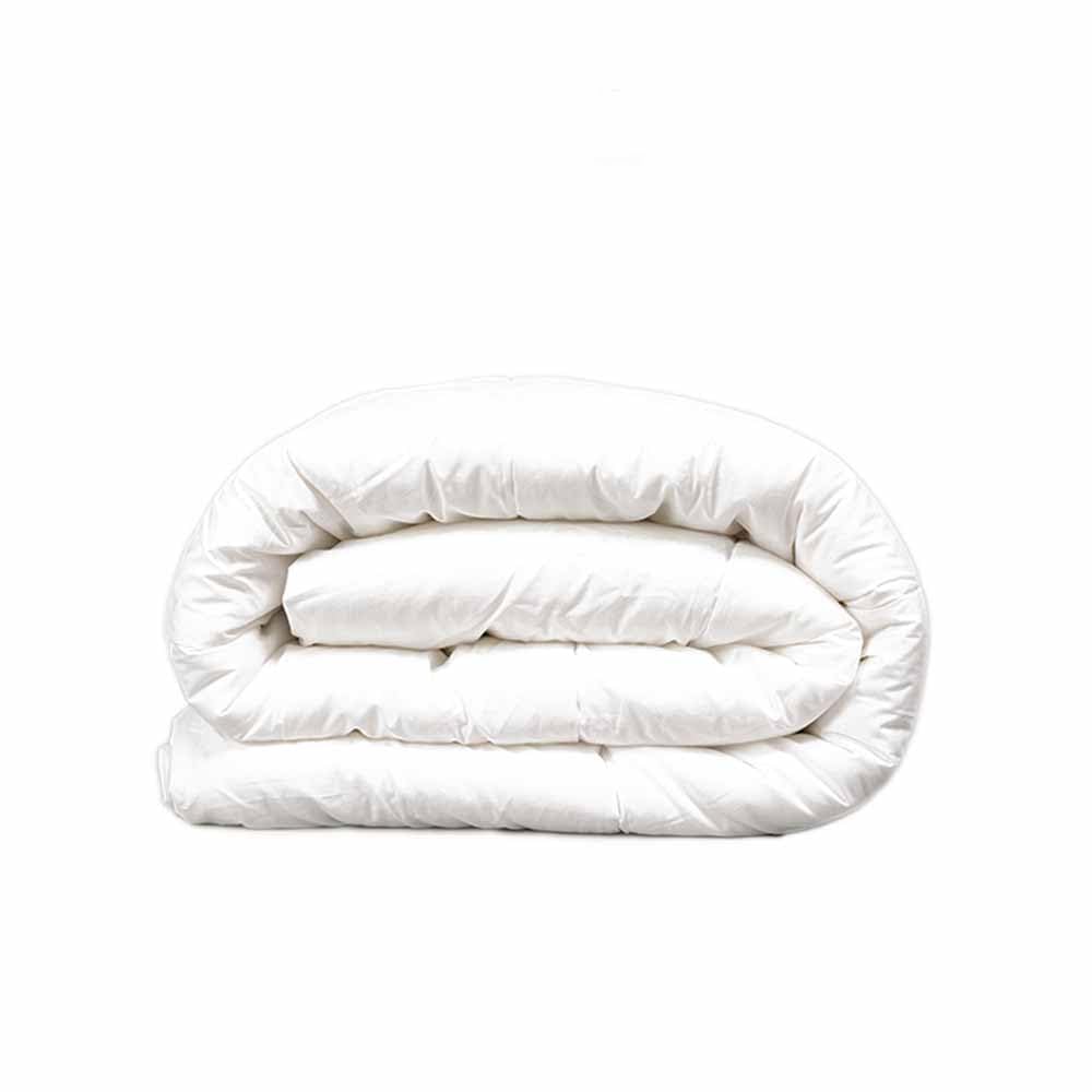 Blissful B&B Single Duvet 155 X 215 - White - 300 GSM Microfiber - Ultra-Soft, Hypoallergenic, and All-Season Comfort (Single)