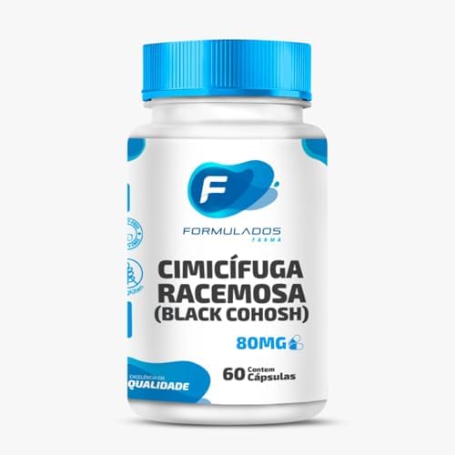 Cimicífuga Racemosa (black Cohosh) 80mg 60 Cápsulas