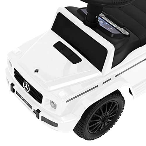 vidaXL Rutschauto mit Autohupe Motorgeräusch Staufach Kinderauto Schiebeauto Rutscher Lauflernhilfe Kinderfahrzeug… – Bild 6