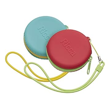 Necessaire de Silicone Ricca Vermelha/Azul