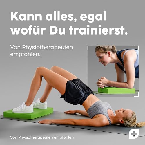 Vesta+ Balance Pad XXL + APP, Wackelpad und Gleichgewichtskissen - Balance Pad Physiotherapie für das Plus in Deinem Training, Balancepad, Gymnastik Kissen, Balance Matte