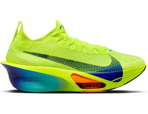Nike Alphafly 3 Tênis feminino de corrida de estrada (FD8315-100, branco/roxo), Laranja total, 38 BR