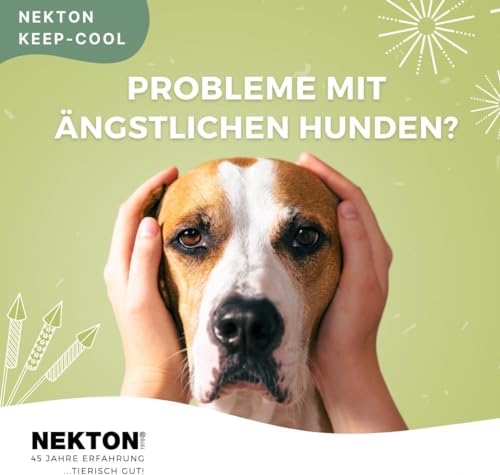 NEKTON-Keep-Cool | Vitaminpräparat auf natürlicher Basis für nervöse und ängstliche Hunde & Katzen | Made in Germany (100g)