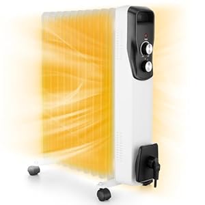 Coocheer 5526_W-1 Ölradiator Elektroheizkörper 2500W