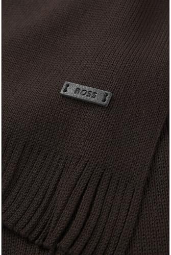 Cinturón BOSS Hombre Albas en cuero negro con hebilla clásica rectangular 2