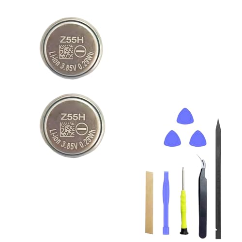 Pattaya New Replacement Battery Z55H (2 PCS) Compatible with Sony Headset WF-1000XM4 WF1000XM4 WF-SP900 Z55H (2 PCS) with Toolkit