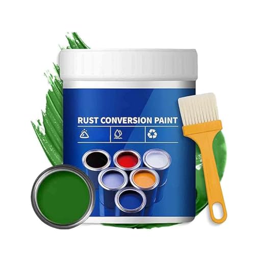 Pintura De Conversión De óxido, Removedor De óxido De Metal Multifuncional A Base De Agua Con Cepillo, Renovación De Azulejos De Acero De Color, Para Metal Automóvil Cercas...