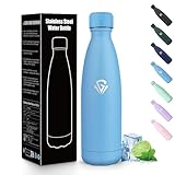 Borraccia Termica 500ML, Senza BPA, Borraccia, Acciaio Inossidabile 18/8, Bottiglia Termic...