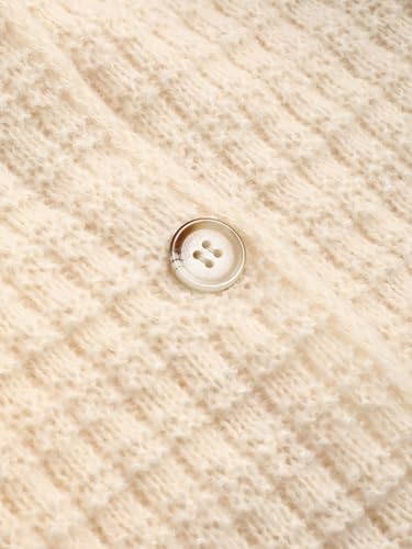 CIDER Knit Round Neckline Button Cardigan4