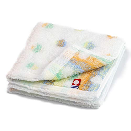 今治タオル コットンキャンディードット ハンカチ アイボリー