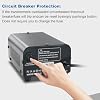 Yinleader 300W 110V to 220V Voltage Converter Step Up Transformer Power Converter for use in the US for European and Asian Household 220V/230V/240V appliances (VTUS-300)