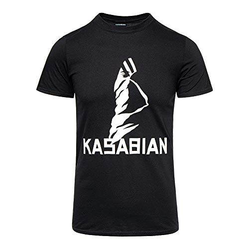 Photo de T-Shirt sous licence officielle KASABIAN Ultra-Face Noir
