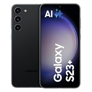 Samsung Galaxy S23+ AI-Android-Smartphone, 512GB, 4.700mAh Akku, Smartphone ohne Vertrag Phantom Black inkl. 36 Monate Herstellergarantie [Exklusiv bei Amazon]