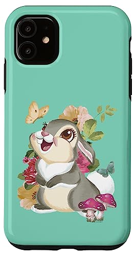 Coque iPhone 11 Bambi et les papillons pour retrouver la douceur de vos souvenirs d'enfance