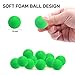 48 Pieces EVA Foam Balls for Power Popper Refill Balls, Air Blaster Balls for Gun, 1.1inch Replacement Bullet Balls Ball Popper Shooter Balls Foam, Soft Small Light Cat Ball (Green)