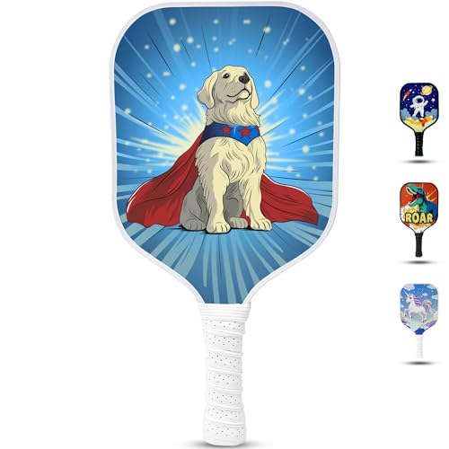 Kids Pickleball Paddle – Playful Dog Design...