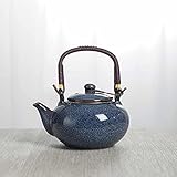 Plein de caractère de charme: la théière simplifie les tétimes avec une sensation de sérénité de détente, ce qui en fait l'ajout idéal pour tout thé quotidien, style et polyvalence rituelles et polyvalence avec un café.