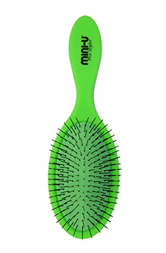 Mini U Pro Styler Hair Brush, Green, 105 g