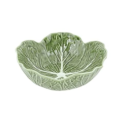 Bordallo Pinheiro Cabbage Green Large Bowl Cover