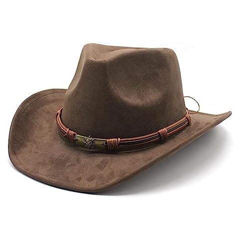 LIDHAY Suede Cowboy Hat Cover