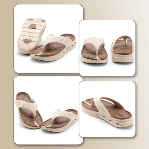 Image of DOCTOR HEALTH SUPER SOFT Men's Orthopedic Toe Ring Slippers | Lightweight EVA Flip Flops | Soft Cushioned Anti-Skid Comfort Sandals for Indoor, Outdoor & Everyday Wear